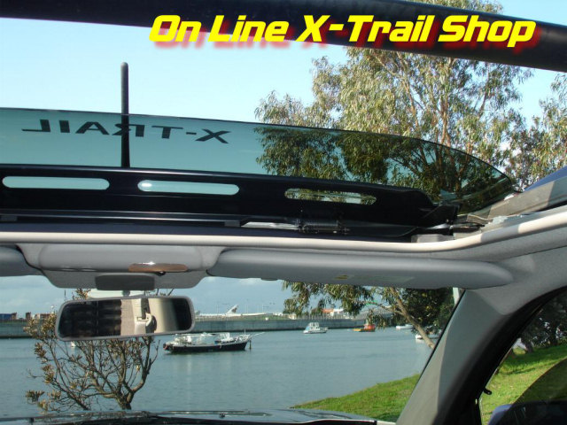 Nissan x-trail sunroof wind deflector #3